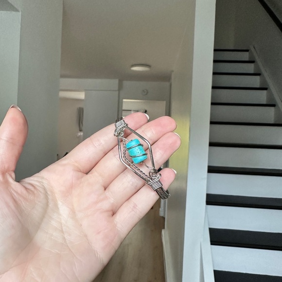 Jewelry - Mexican Turquoise Silver Bracelet